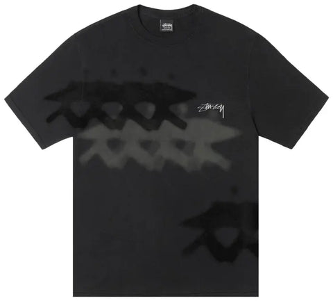 Stussy Low Tide Black Tee