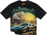 Godspeed Sunset Drift Black Tee