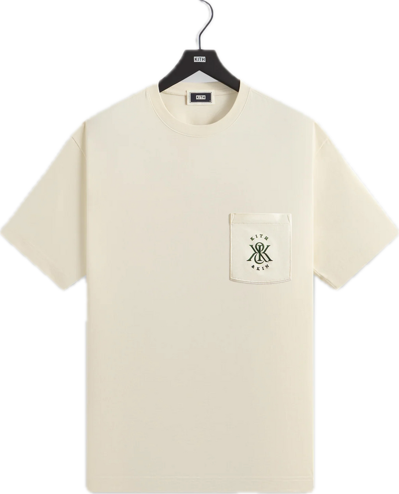 Kith Ornate Baroque Pocket Cream Tee