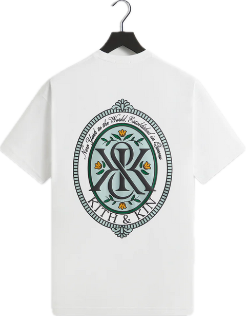 Kith Queens Crest White Tee