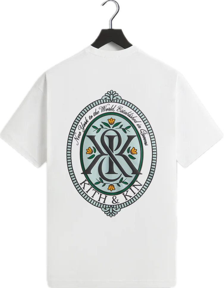 Kith Queens Crest White Tee
