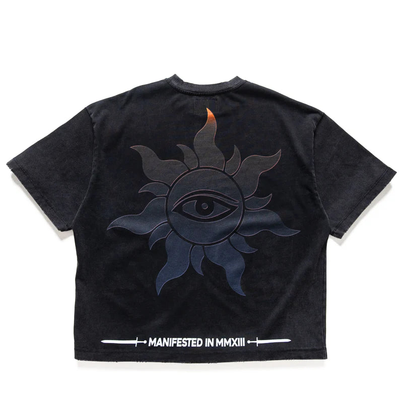 Godspeed Purple City Black Tee