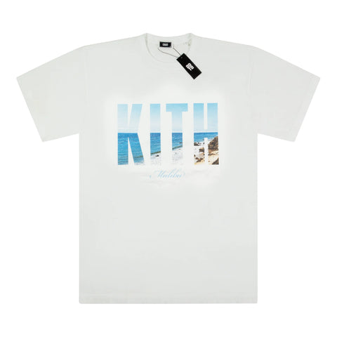 Kith Malibu Ocean Photo White Tee