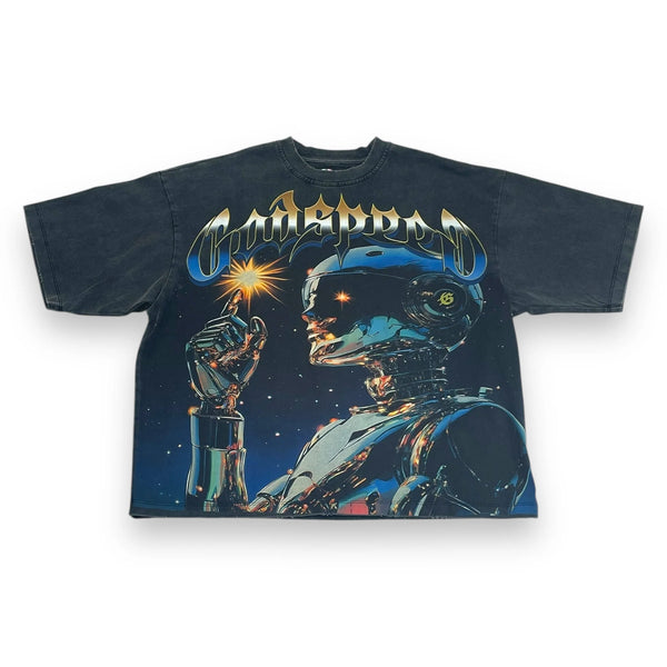 Godspeed Sputnik Moment Black Tee
