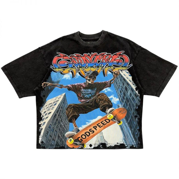 Godspeed Ollie Black Tee