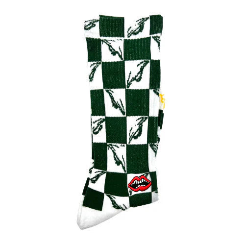 Chrome Hearts Matty Boy 99 Eyes Green/White Socks – Courtside Kicks
