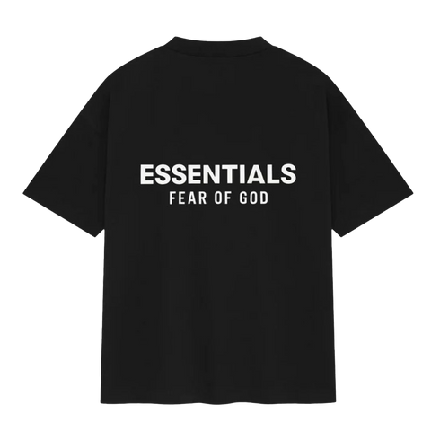 Essentials SS25 Jet Black Tee