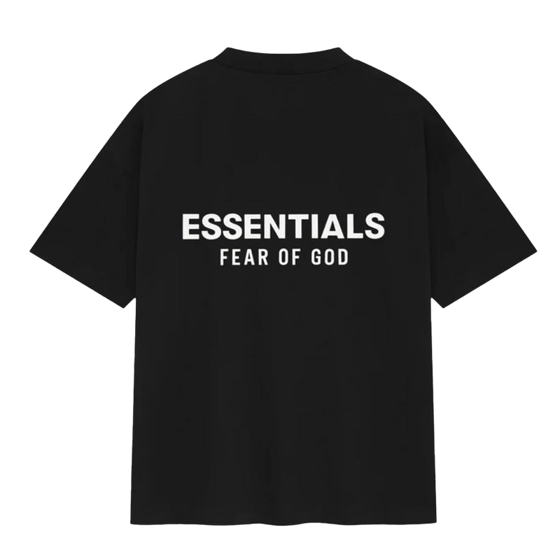 Essentials SS25 Jet Black Tee