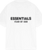 Essentials SS25 Bright White Tee
