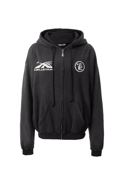 Hellstar HS Logo Black Zip Up