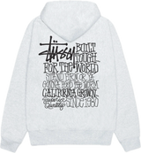 Stussy California Grown Ash Heather Hoodie