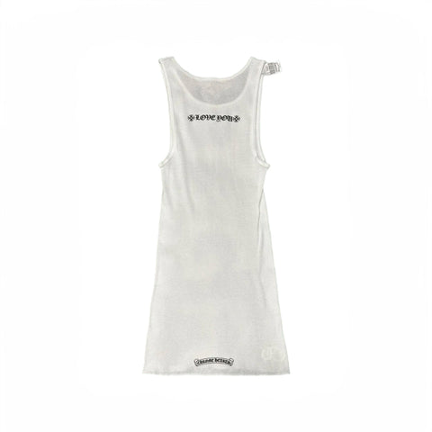 Chrome Hearts Love You White Rib Tank
