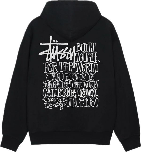 Stussy California Grown Black Hoodie