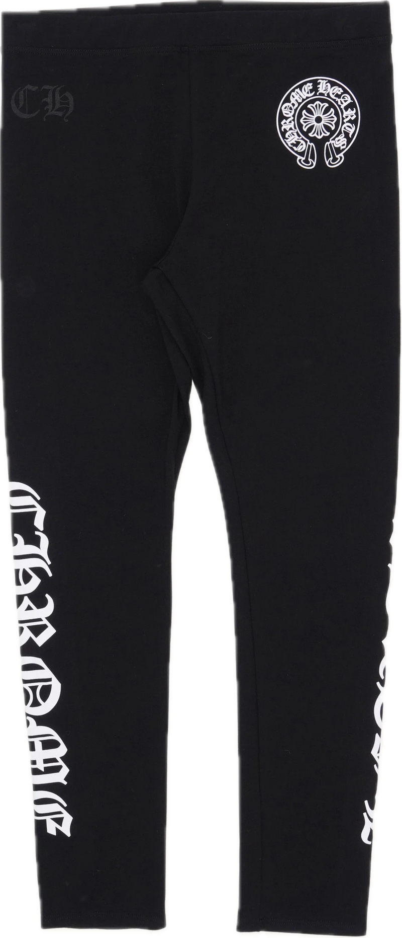 Chrome Hearts Horseshoe Black Leggings