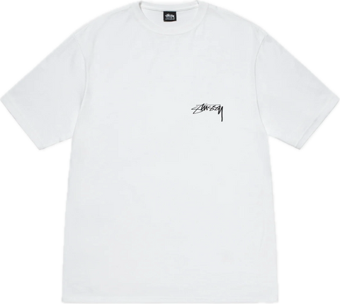 Stussy Grid White Tee
