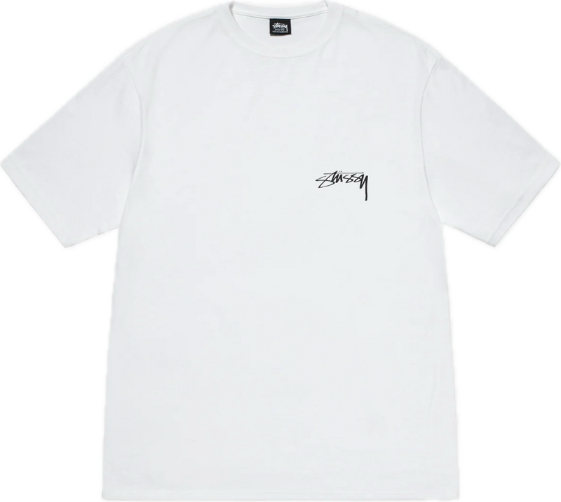 Stussy Grid White Tee