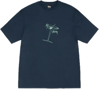 Stussy Martini Navy Tee