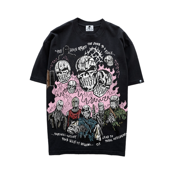 Warren Lotas Pistol Crew Black Tee