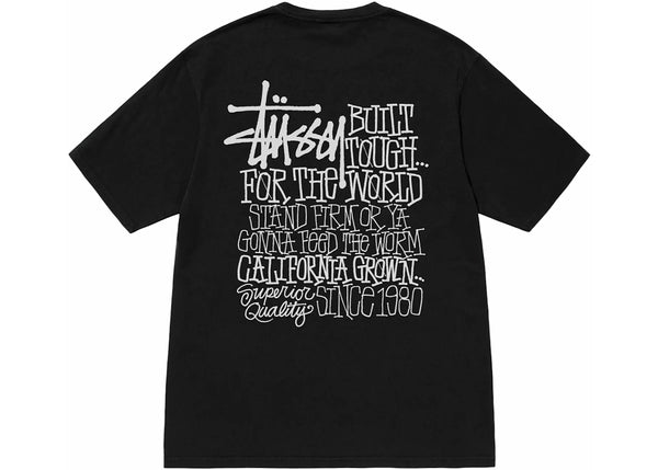 Stussy California Grown Black Tee