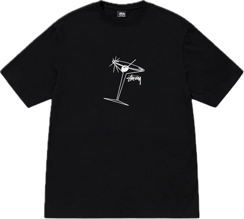 Stussy Martini Black Tee