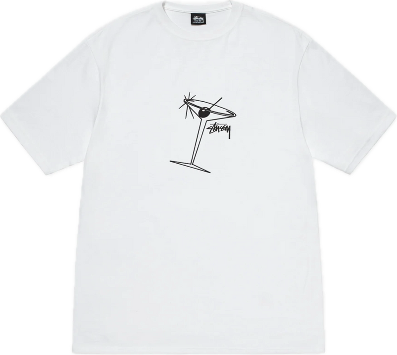 Stussy Martini White Tee