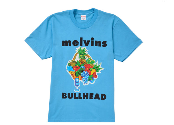 Supreme Melvins Bullhead Blue Tee