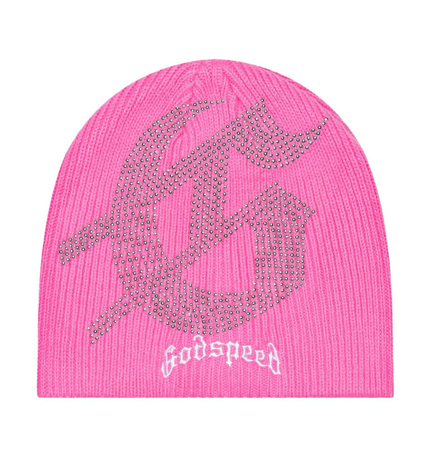 Godspeed Pink Studded Beanie