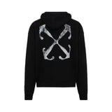 Off-White Scratch Arrow Black Hoodie