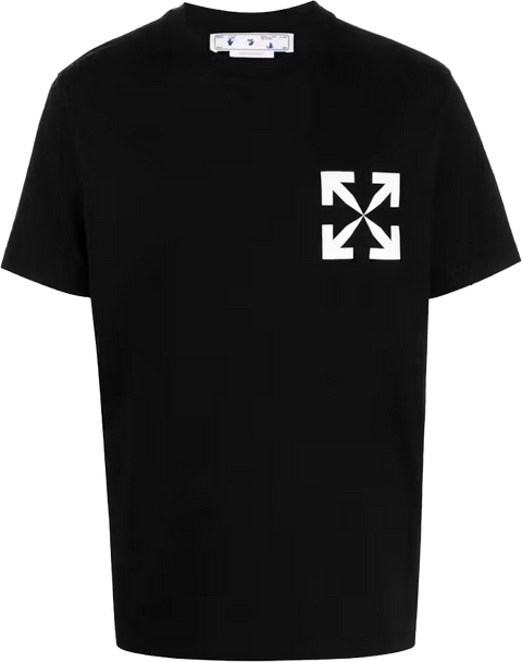 Off-White Arrow Print Black Tee