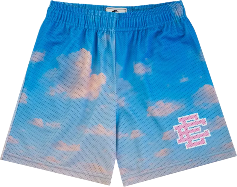 Eric Emanuel Morning Cloud/Pink Shorts