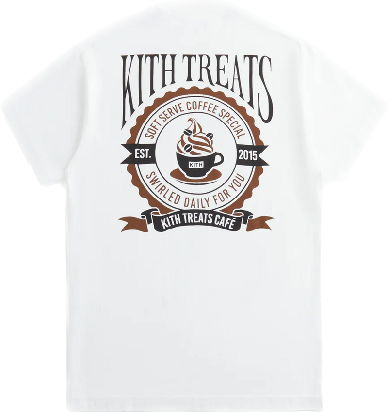 Kith Treats Coffee Vintage White Tee