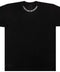 Chrome Hearts White Neck Logo Black Tee