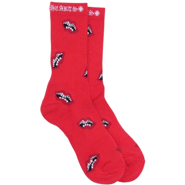 Chrome Hearts Chomper Red/Red Socks