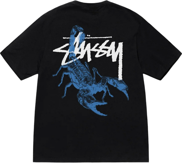 Stussy Scorpion Black Tee