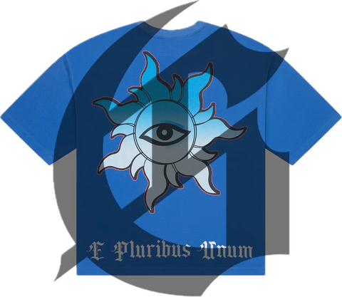 Godspeed Car Meet Miami Blue Tee