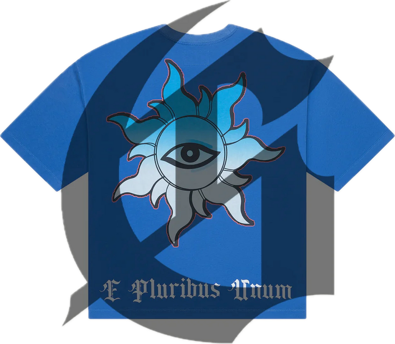 Godspeed Car Meet Miami Blue Tee