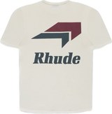 Rhude R Logo Cream Tee