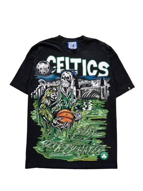 Warren Lotas Celtics Black Tee