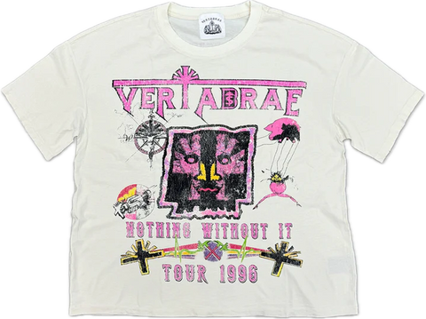 Vertebrae Tour Cream Tee