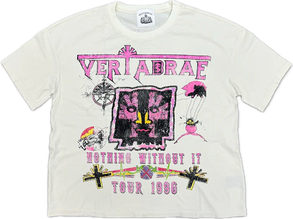 Vertebrae Tour Cream Tee