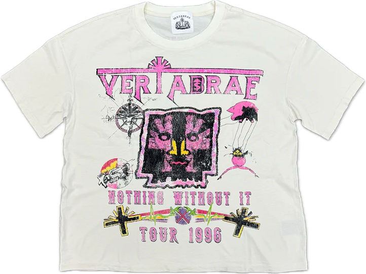 Vertebrae Tour Cream Tee