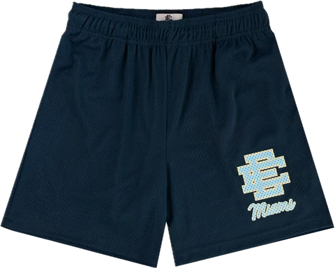 Eric Emanuel Navy/Blue Miami Shorts