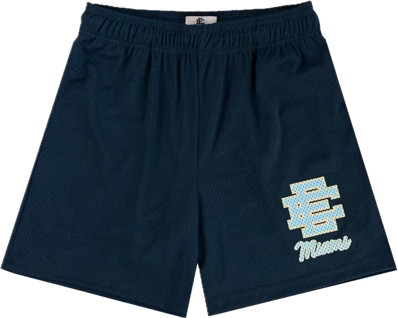 Eric Emanuel Navy/Blue Miami Shorts