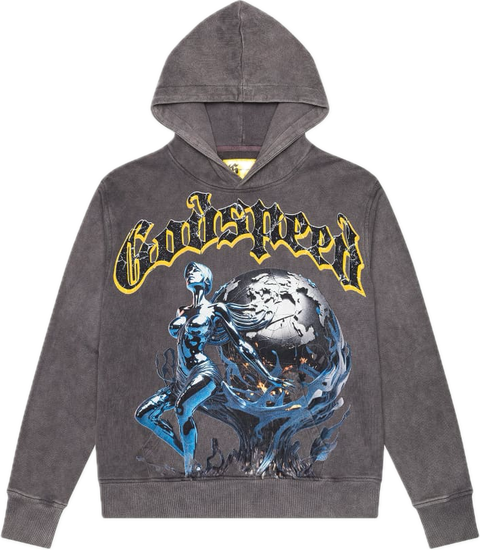 Godspeed Chrome Seduction Grey Hoodie