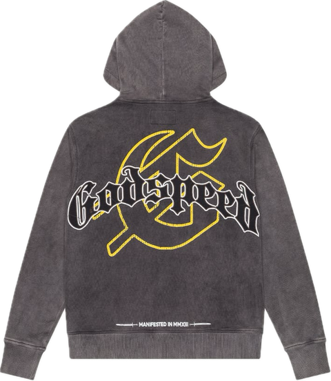 Godspeed Chrome Seduction Grey Hoodie