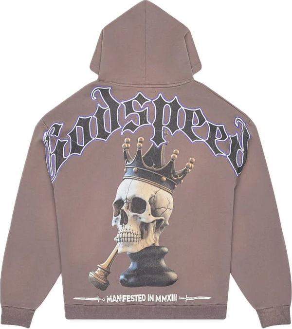 Godspeed King 4ever Grey Hoodie