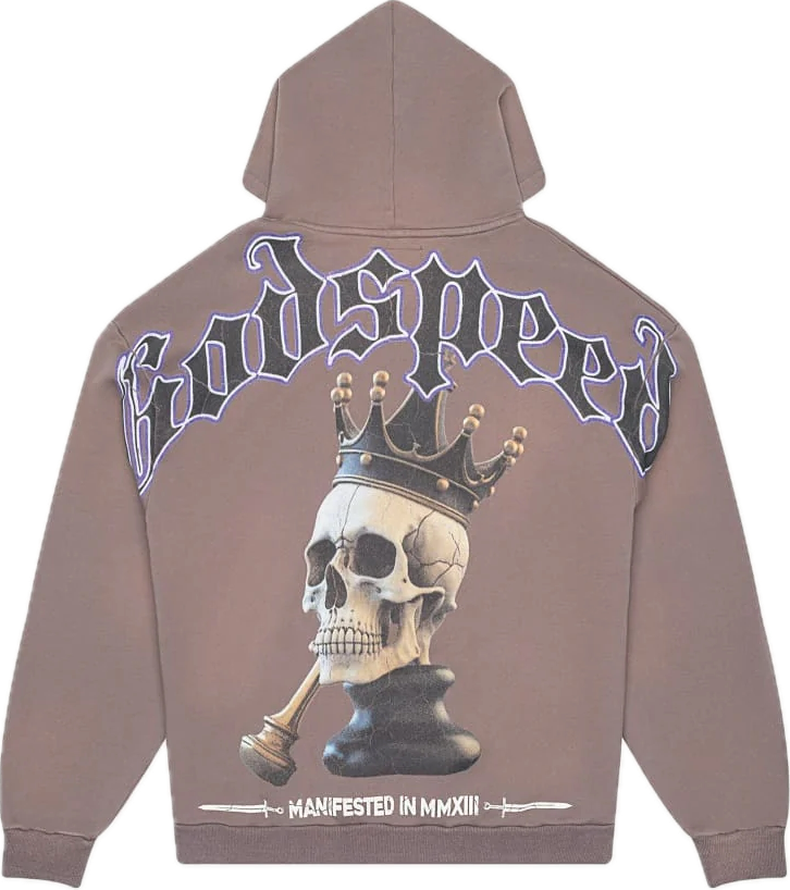 Godspeed King 4ever Grey Hoodie