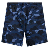 Bape Reversible Camo Shark Navy Shorts