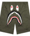 Bape Reversible Camo Shark Navy Shorts