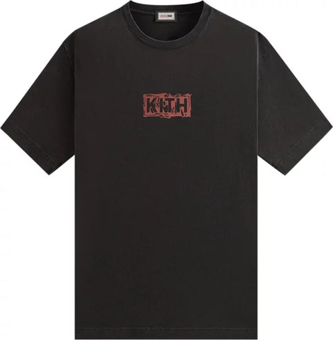 Kith X Marvel Carnage Vintage Black Tee